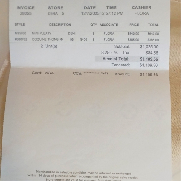 LOUIS VUITTON mini pleaty Demi - Picture 12 of 12